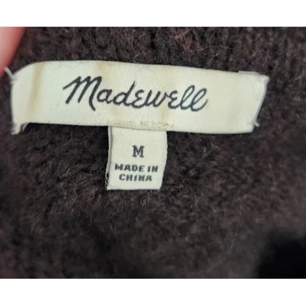 Madewell brown knit